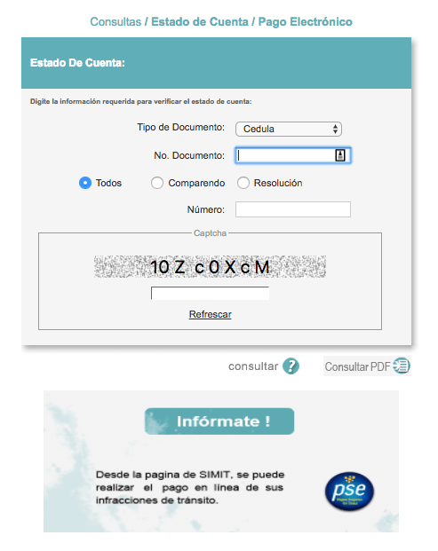 ¿Cómo realizar la consulta de SIMIT por Placa a través de la web?