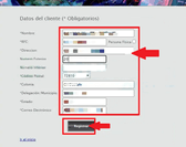 Completa el formulario de registro