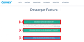 Descarga la factura electrónica de Comex