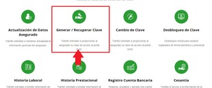 Genera o recupera la clave