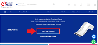 Accede al sistema de facturación