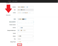 Rellena el formulario con tus datos fiscales