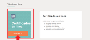 Trámites en línea
