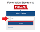Entra en la sección Facturar Tickets e Introduce tu RFC