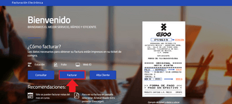 Selecciona la opción “Facturar”