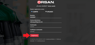 Regístrate en el servicio de facturación