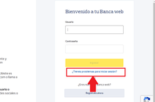 Indica que tienes problema para ingresar a Internexo