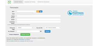 Accede al sistema de facturación CorpoGAS