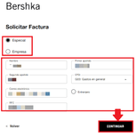 Completa los datos fiscales