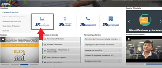 Acceda a SRI en línea