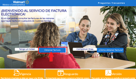 Ingresa a la página de facturación de Walmart