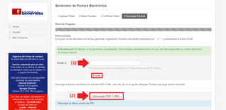 Descarga tu nueva factura electrónica o recíbela vía email