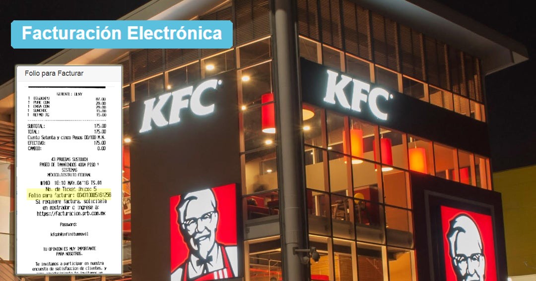 KFC Facturación: ¿Cómo registrar tu ticket de compra y obtener tu factura?